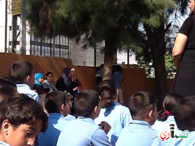  يوم اللغه العربيه والنظافه في مدرسة الغزالي 